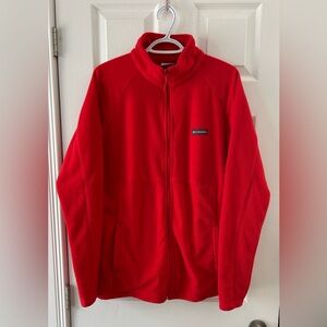 Columbia Bold Red Fleece Jacket